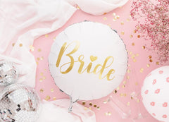 White Bride Foil Balloon