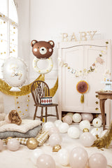 Jumbo Teddy Rattle Foil Balloon