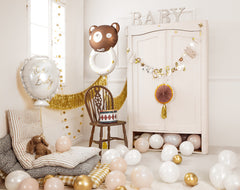 Jumbo Teddy Rattle Foil Balloon