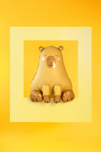 Large Capybara Foil Balloon