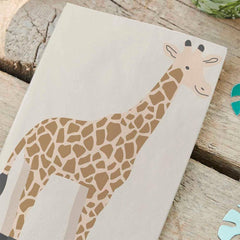 Giraffe Napkins 16pk