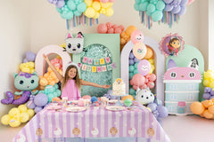 Gabby's Dollhouse Happy Birthday Banner