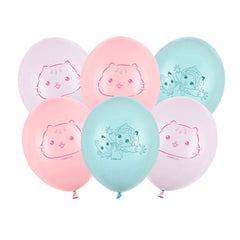 Gabby's Dollhouse Cakey Balloons 6pk