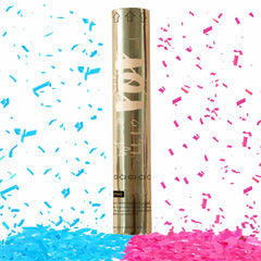 Gender Reveal Confetti Cannon - Girl
