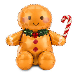 Jumbo Gingerbread Man Foil Balloon