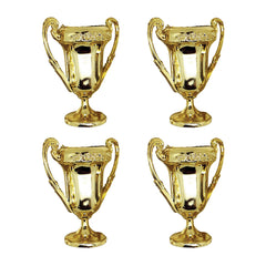 Gold Cup Trophies 4pk