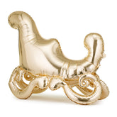 Jumbo Santa's Sleigh Standing Foil Balloon