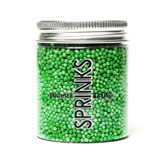 Green Nonpareils Sprinkles