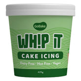 Whip It Cake Icing Vanilla Bright Green 425g