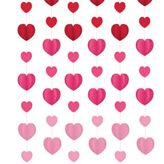 Hearts Hanging String Decorations