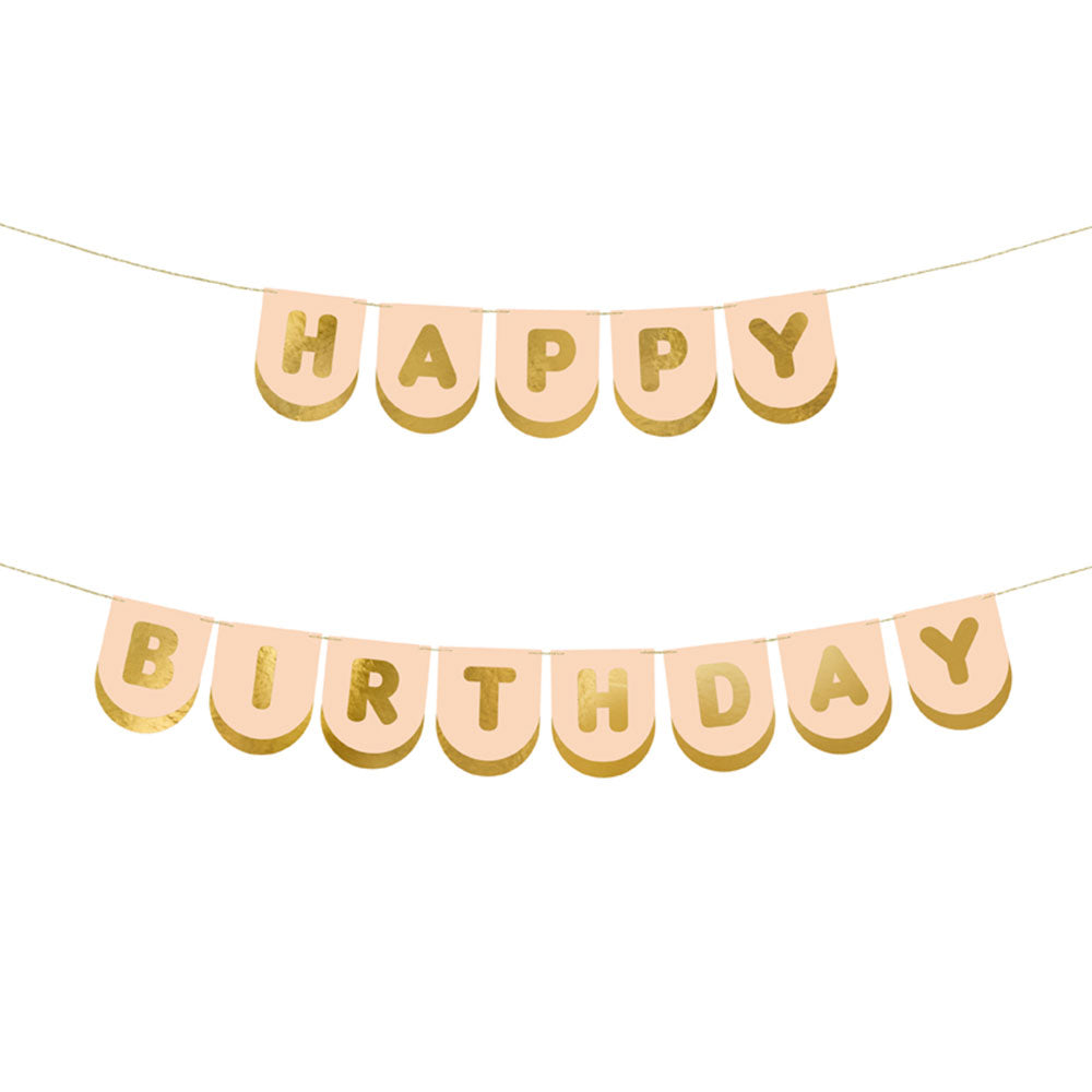 Horse Happy Birthday Banner