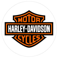 Harley Davidson Edible Icing Cake Image