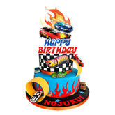 Hot Wheels Cake Topper