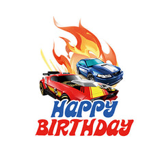 Hot Wheels Cake Topper