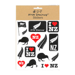 "I love NZ" Stickers