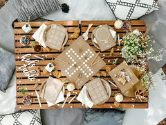 Wooden Hearts Confetti