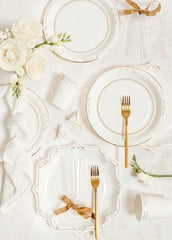 White Ornament Cups 6pk