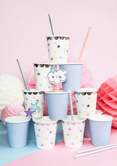 Unicorn Star Cups 6pk