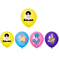 KPop Demon Hunters Saja Boys Balloons 16pk
