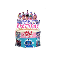KPop Demon Hunters Saja Boys Cake Topper