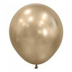 45cm Silk Gold Dust Balloons