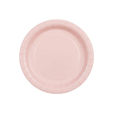 Light Pink Plates 6pk