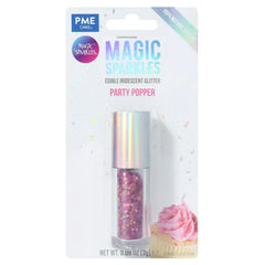 Magic Sparkles Edible Iridescent Glitter - Party Popper