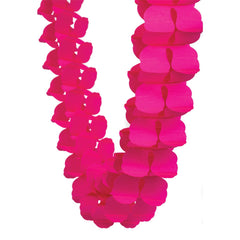 Magenta Honeycomb Garland