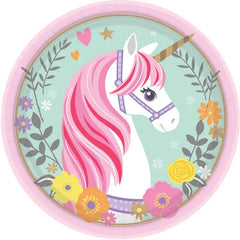Magical Unicorn Plates 8pk