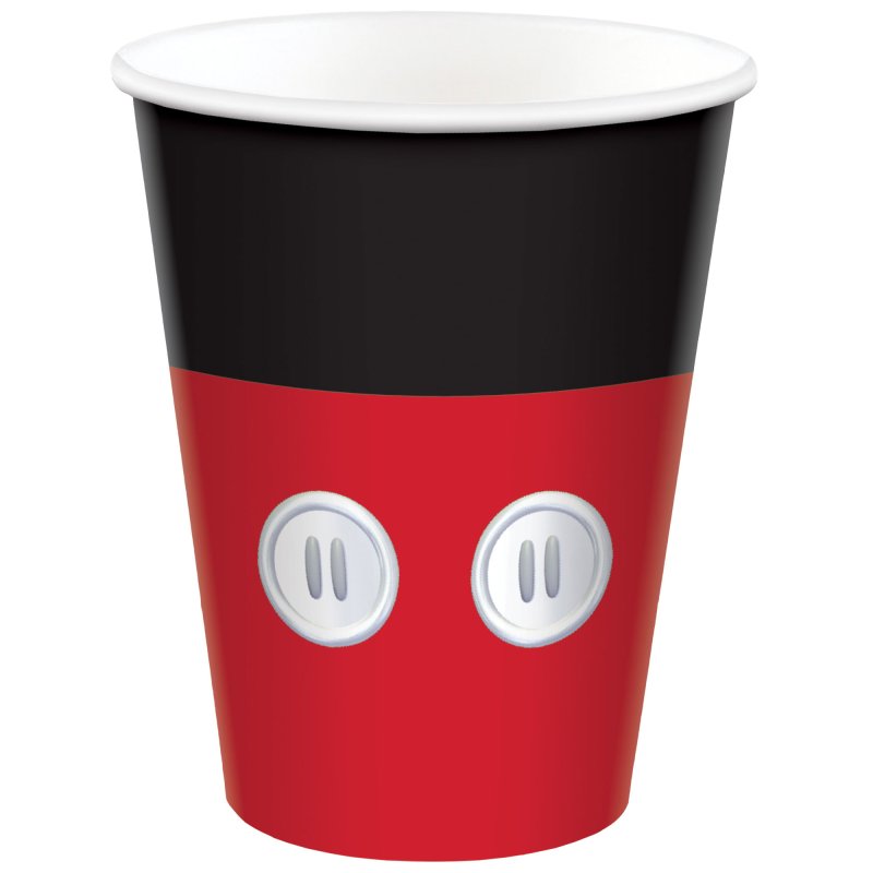 Mickey Mouse Cups 8pk