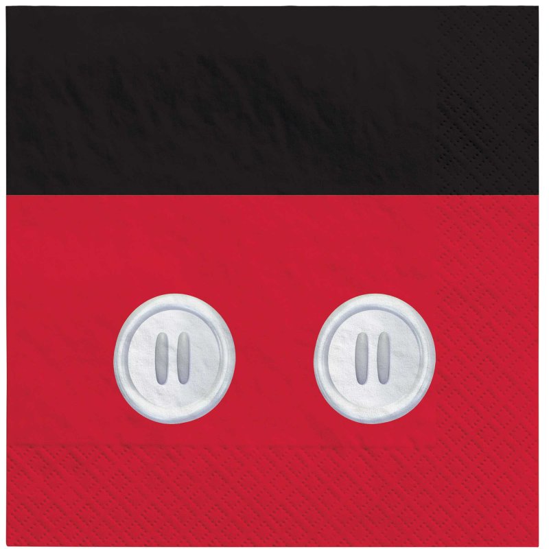 Mickey Mouse Napkins 16pk