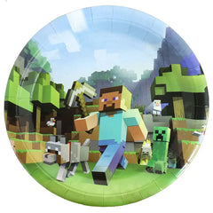 Minecraft Large Plates 10pk