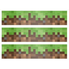 Minecraft Edible Icing Image Cake Strips