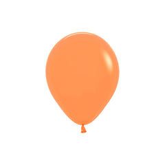 Mini Neon Orange Balloons