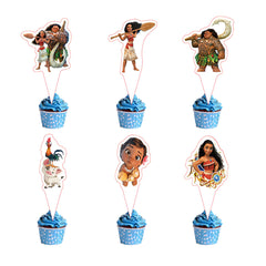 Moana Cupcake Toppers 12pk