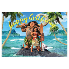 Moana Poster Backdrop