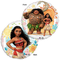 Moana Round Foil Balloon