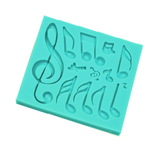 Music Notes Silicone Mould