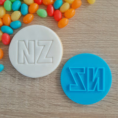 NZ Outline Fondant Stamp