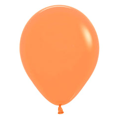 Neon Orange Balloons
