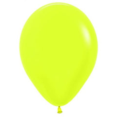 Neon Yellow Balloons