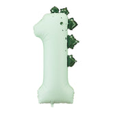 Dinosaur Giant Foil Number Balloon - 1