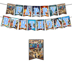 One Piece Happy Birthday Banner