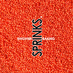 Orange Nonpareils Sprinkles