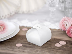 White Favour Boxes 10pk