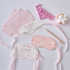 Pamper Party Invitations 5pk
