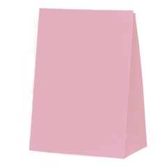 Pastel Pink Paper Party Favour Bag 10pk