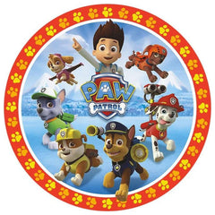 Paw Patrol Edible Icing Cake Image