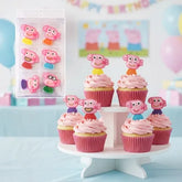 Peppa Pig Sugar Decorations 6pk