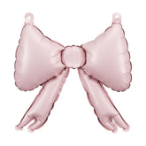 Pink Bow Foil Balloons 5pk